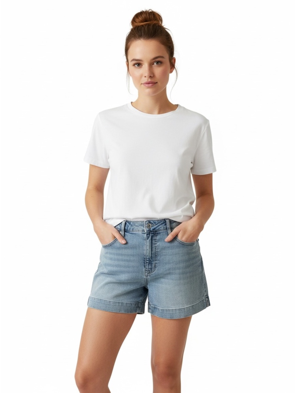 Rebecca Minkoff 90s Denim Shorts high waist